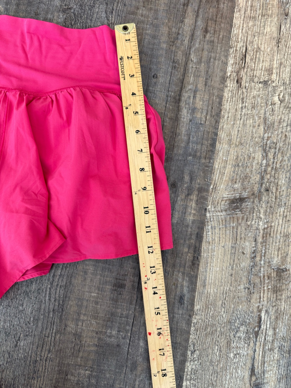 Offline by Aerie Women's High-Waist Pink Skort Shorts Small 2" Inseam Crossover - Picture 6 of 7